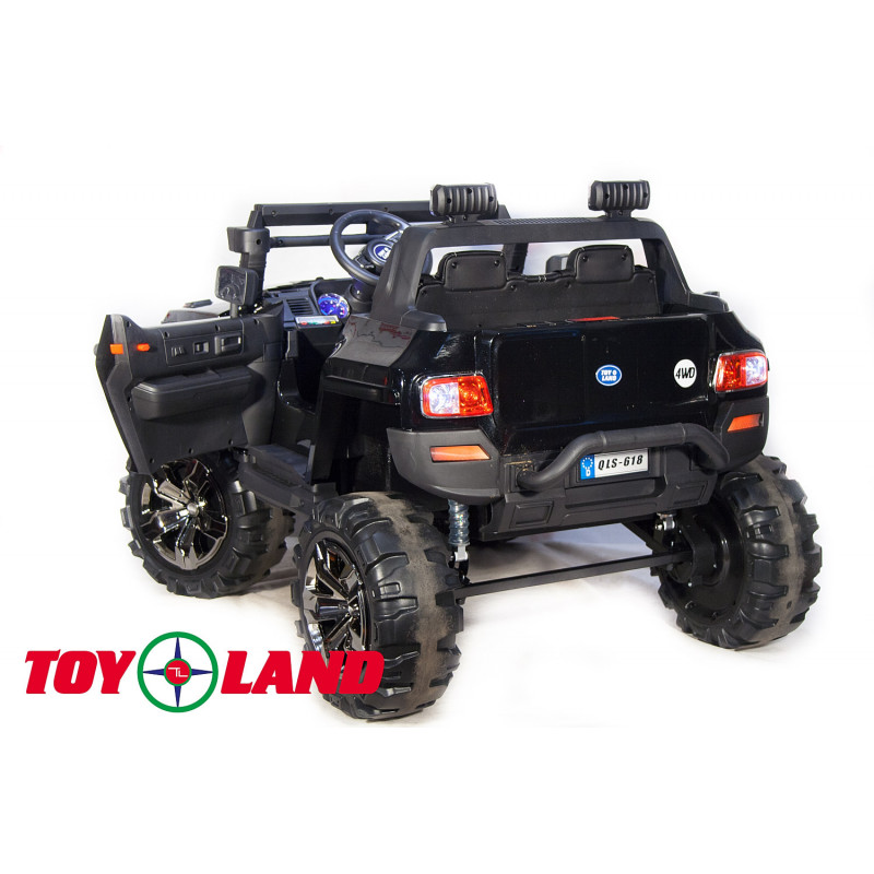 Электромобиль Джип Jeep Big QLS 618 Черный краска