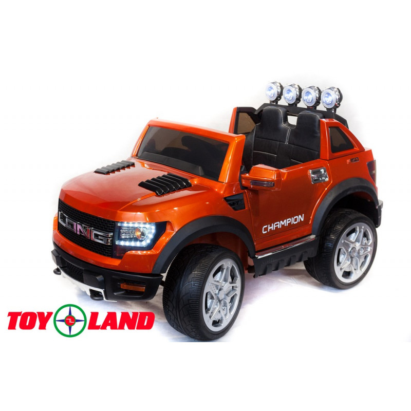Электромобиль Джип Jeep Long BBH 1388 Оранжевый краска