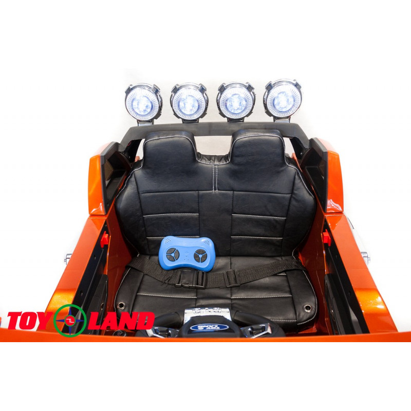 Электромобиль Джип Jeep Long BBH 1388 Оранжевый краска