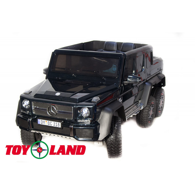 Электромобиль Джип Mercedes Benz G 63 6х6 DMD318 Черный