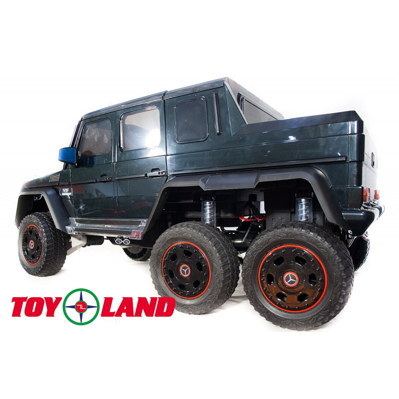 Электромобиль Джип Mercedes Benz G 63 6х6 DMD318 Зеленый