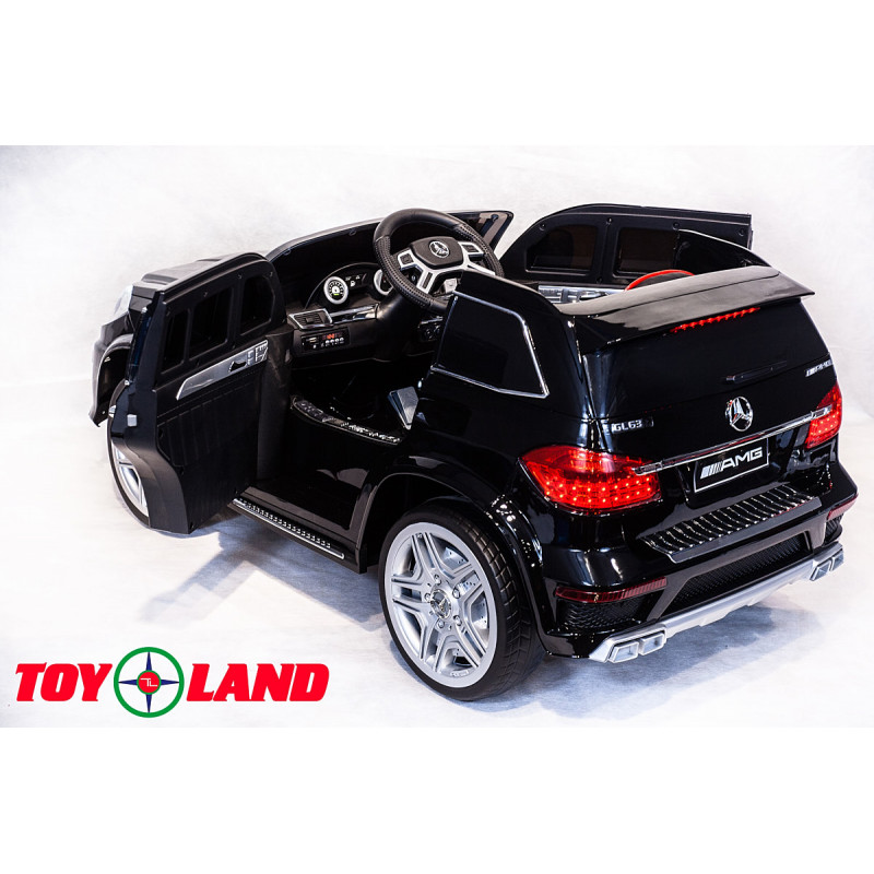 Электромобиль Джип Mercedes Benz GL 63 Черный краска