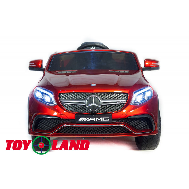 Электромобиль Джип Mercedes Benz GLE COUPE 63 Бордо краска