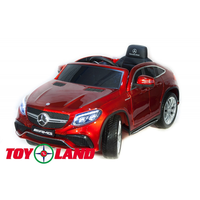 Электромобиль Джип Mercedes Benz GLE COUPE 63 Бордо краска