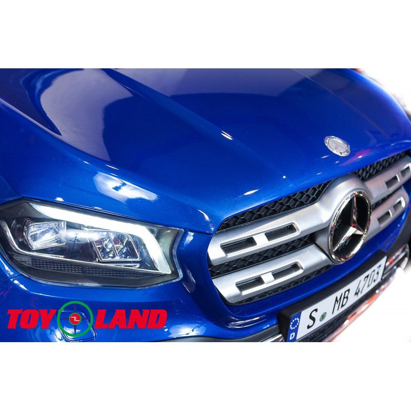 Электромобиль Джип Mercedes Benz X-Class ХМХ 606 Синий краска
