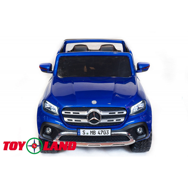 Электромобиль Джип Mercedes Benz X-Class ХМХ 606 Синий краска