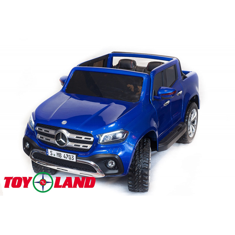 Электромобиль Джип Mercedes Benz X-Class ХМХ 606 Синий краска