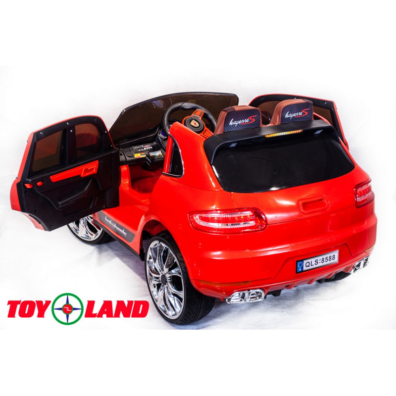 Электромобиль Джип Porshe Macan QLS 8588 Красный