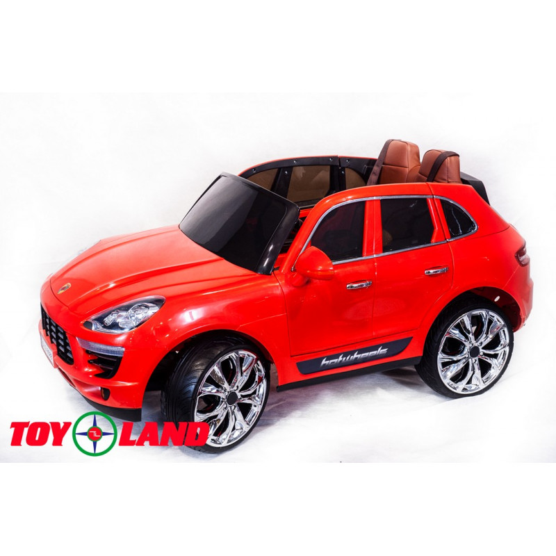 Электромобиль Джип Porshe Macan QLS 8588 Красный