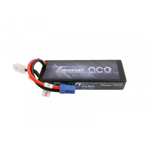 Аккумулятор Gens ace 5000mAh 7.4V 50C 2S1P HardCase Lipo Battery Pack with EC5 Plug