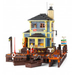 Конструктор Happy Build Fisherman Dive Shop (магазин для дайвинга), 1460 деталей