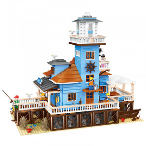 Конструктор Happy Build Fisherman Lighthouse (маяк), 2375 деталей