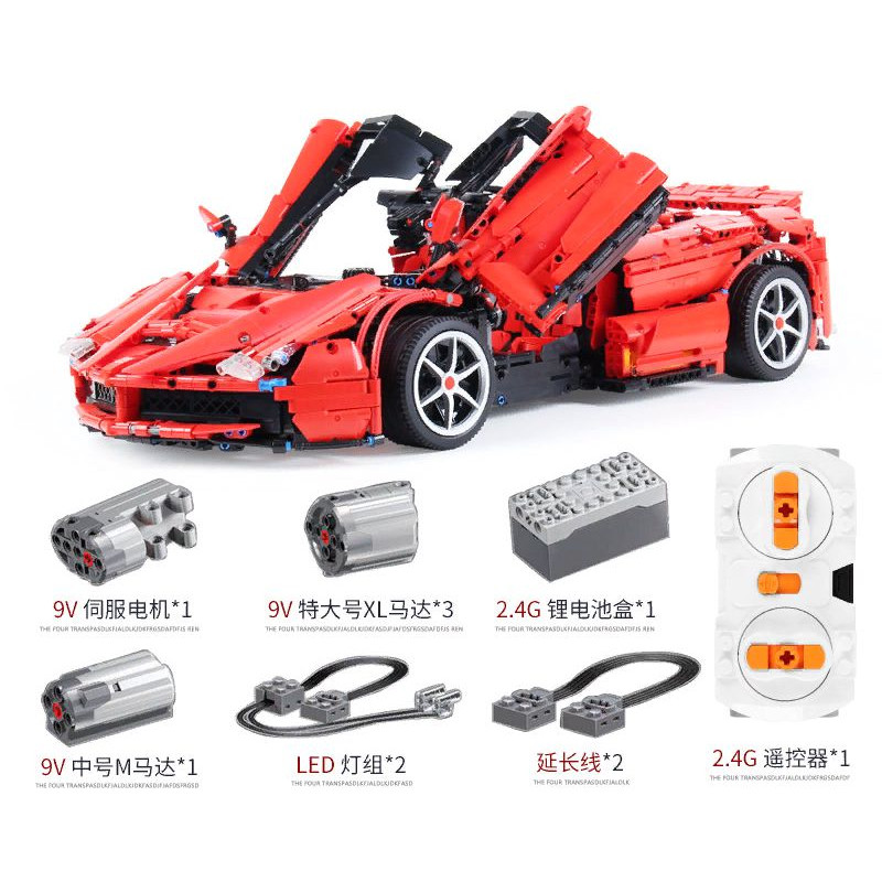 Конструктор Happy Build спорткар Ferrari LaFerrari