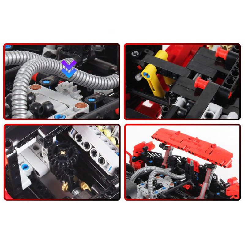 Конструктор Happy Build спорткар Ferrari LaFerrari