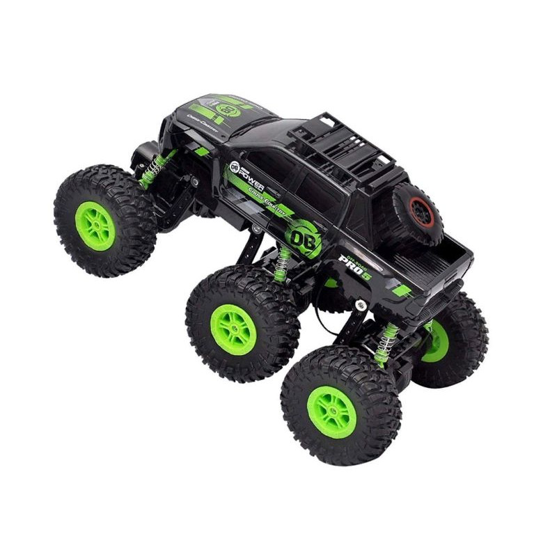 Радиоуправляемый Краулер 1/16 6WD электро - DongBang Xtreme DB-2060 Черно-зеленый