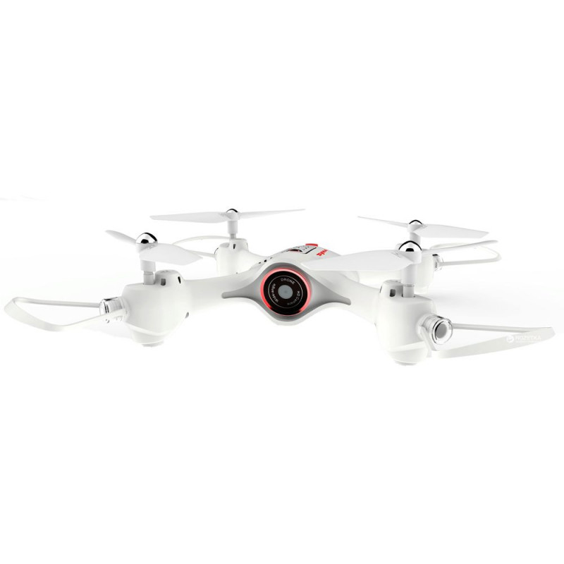 Квадрокоптер - X23W Белый (WiFi FPV HD камера, удержание высоты (барометр), 3D Flip) SYMA-X23W-W