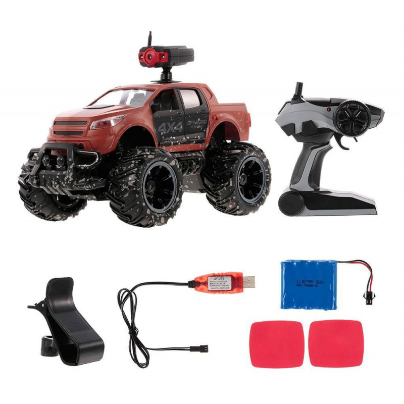 Радиоуправляемый Монстр с FPV камерой 1/14 2WD CR-18MUD02