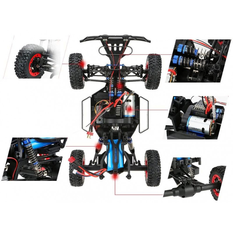Радиоуправляемый шорт-корс 2.4G RC truck 1:12 4WD