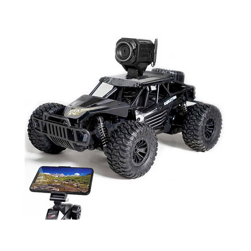 Радиоуправляемый внедорожник c FPV камерой 720P HELI-1801S+Black