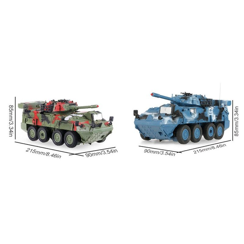 Танковый бой инфракрасный - CR-333-ZJ11A (27МГц & 40МГц, две штуки)