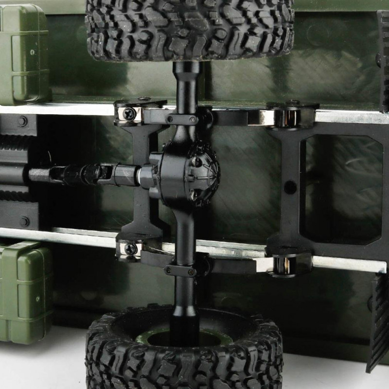 Внедорожник зеленый 1/16 4WD электро - Offroad Truck KIT (набор для сборки с тюнингом)