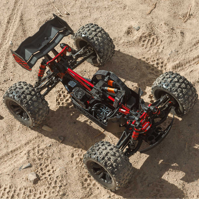 Радиоуправляемый монстр-трак ARRMA KRATON 6S EXB 4X4 Speed RTR 1/8 с бесколлекторной системой ARA8708V6T1