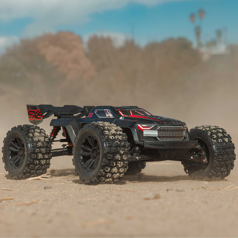 Радиоуправляемый монстр-трак ARRMA KRATON 6S EXB 4X4 Speed RTR 1/8 с бесколлекторной системой ARA8708V6T1
