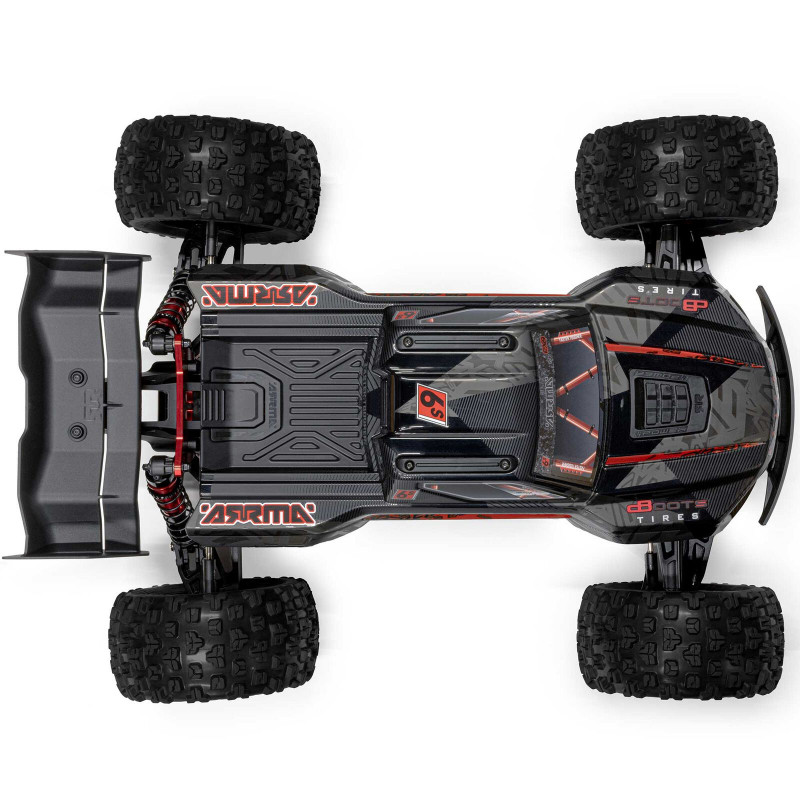 Радиоуправляемый монстр-трак ARRMA KRATON 6S EXB 4X4 Speed RTR 1/8 с бесколлекторной системой ARA8708V6T1