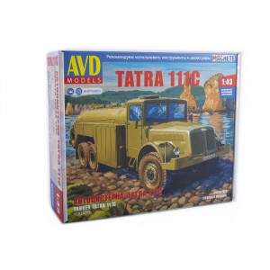 Сборная модель AVD Tatra 111C автоцистерна, 1/43