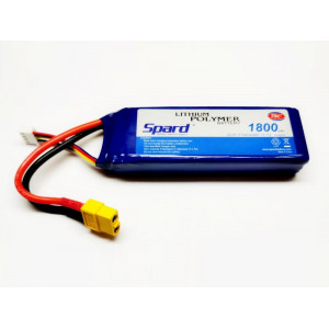 Аккумулятор Li-Po Spard 1800mAh, 11,1V, 75C, XT60