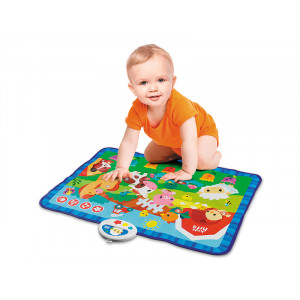 Интерактивная игрушка Kids Hits Музыкальный коврик с огоньками Кто пасется на лугу