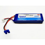 Аккумулятор Li-Po Spard 2800mAh, 7,4V, 15C, EC2