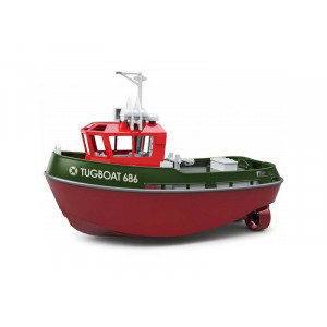 Радиоуправляемый буксир Heng Long Tugboat (зеленый) 2.4G 1/72 RTR