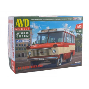 Сборная модель AVD Автобус Куаз-985, 1/43