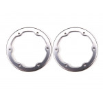 Защитные накладки из металла на диски колеса для краулера 1091, 92, 96, 1/10, 2шт. - Артикул: A4010