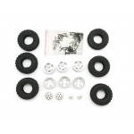Комплект колес WPL 4WD, металллические диски, KIT - Артикул: WPL-A927