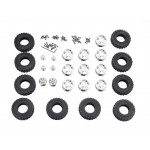 Комплект колес WPL 6WD, металллические диски, KIT - Артикул: WPL-A928