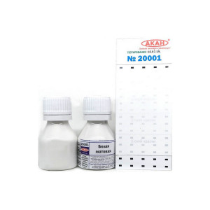 Краска АКАН акрилатлатексная Белая матовая, 10 мл