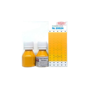 Краска АКАН акрилатлатексная Охра светлая матовая, 10 мл