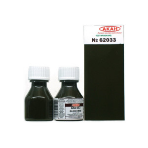 Эмаль АКАН акриловая ANA 613 Тускло-оливковый (выцветший) (Olive drab), 10 мл