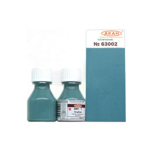 Эмаль АКАН акриловая АМТ - 7: Голубая, 10 мл