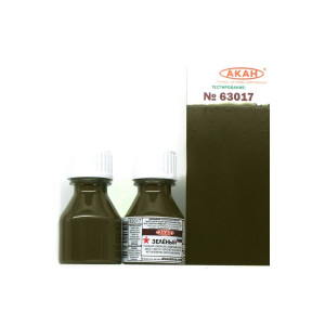 Эмаль АКАН акриловая Зелёная, 10 мл