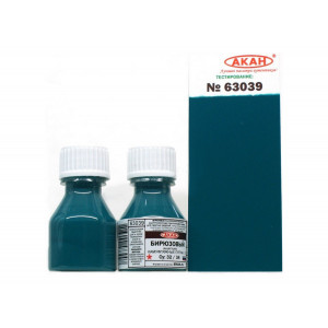 Эмаль АКАН акриловая Бирюзовая(выцветшая), 10 мл