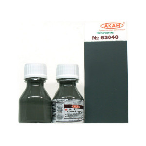 Эмаль АКАН акриловая А - 14 Стальная / Серая (выцветшая), 10 мл