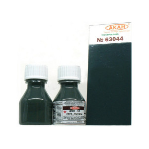 Эмаль АКАН акриловая АМТ - 11: Серо-голубая, 10 мл