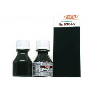 Эмаль АКАН акриловая АМТ - 12: Тёмно-серая, 10 мл