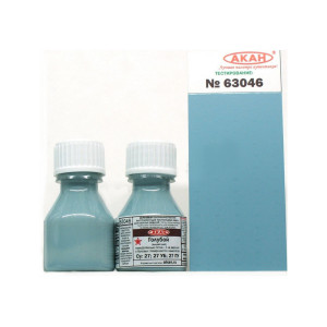 Эмаль АКАН акриловая Голубая, 10 мл