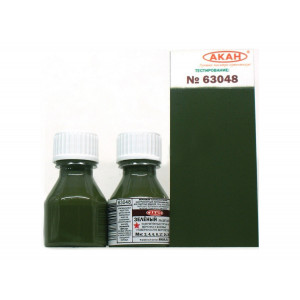 Эмаль АКАН акриловая Зелёная (выцветшая), 10 мл