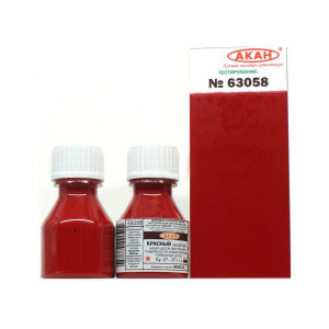 Эмаль АКАН акриловая Красная (выцветшая), 10 мл