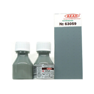 Эмаль АКАН акриловая Серая (выцветшая), 10 мл